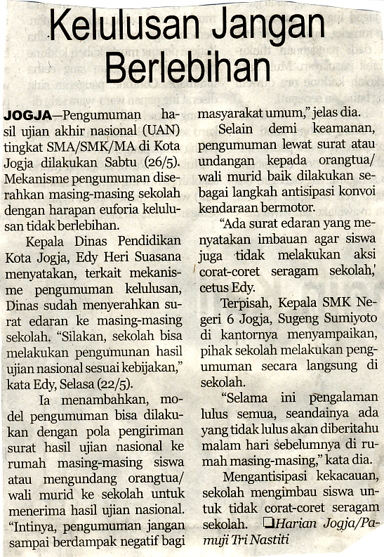 Kliping jogja terbaru